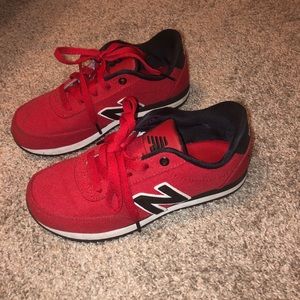 New balance 311 red shoes
